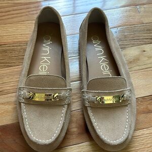 Calvin Klein loafers, suede